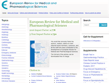Tablet Screenshot of europeanreview.org